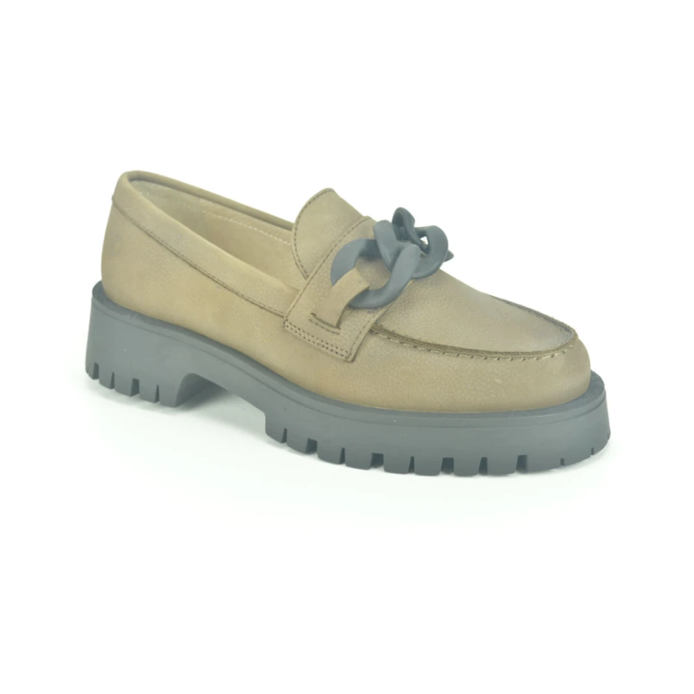 Post Xchange Taupe Moccassin DZ Beige Dames