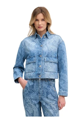 Paisley Kort Denimjacka