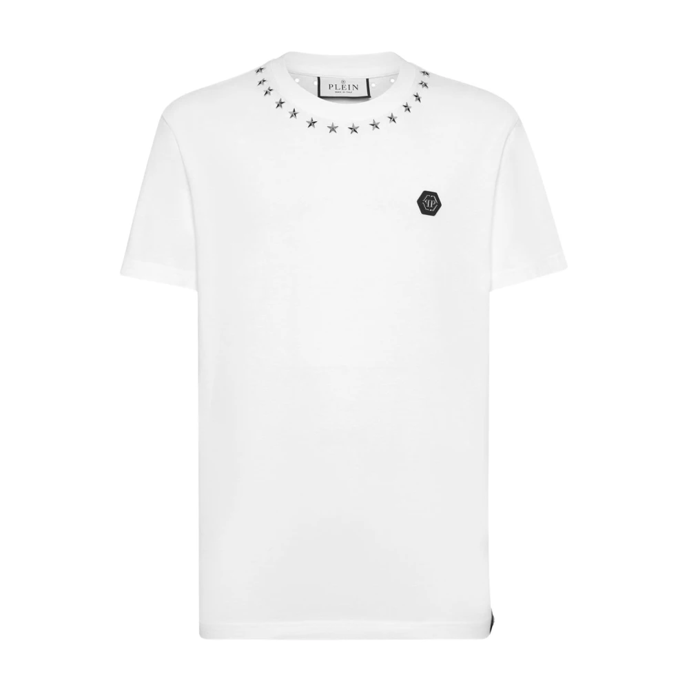 Philipp Plein Stilren T-shirt med Unik Design White, Herr