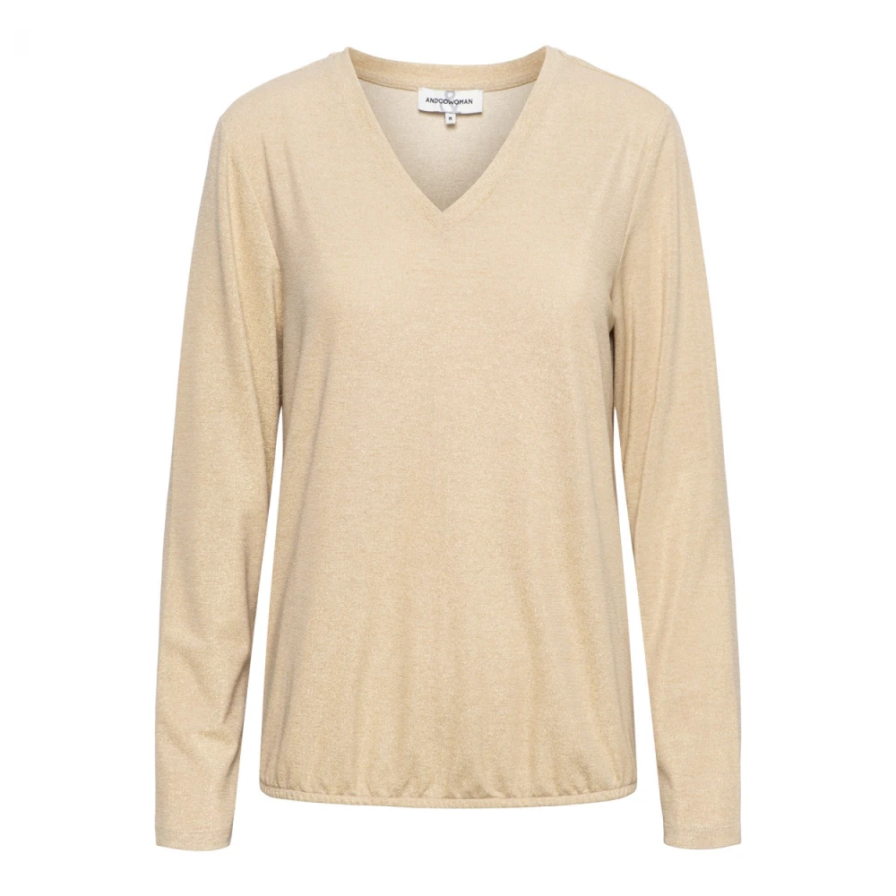 &Co Woman Vieve Lurex Yellow Dames