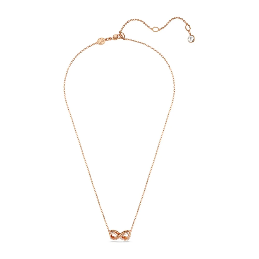 Swarovski Vrouw Geel Accessoires Dames, One Size, Infinity Hangerketting