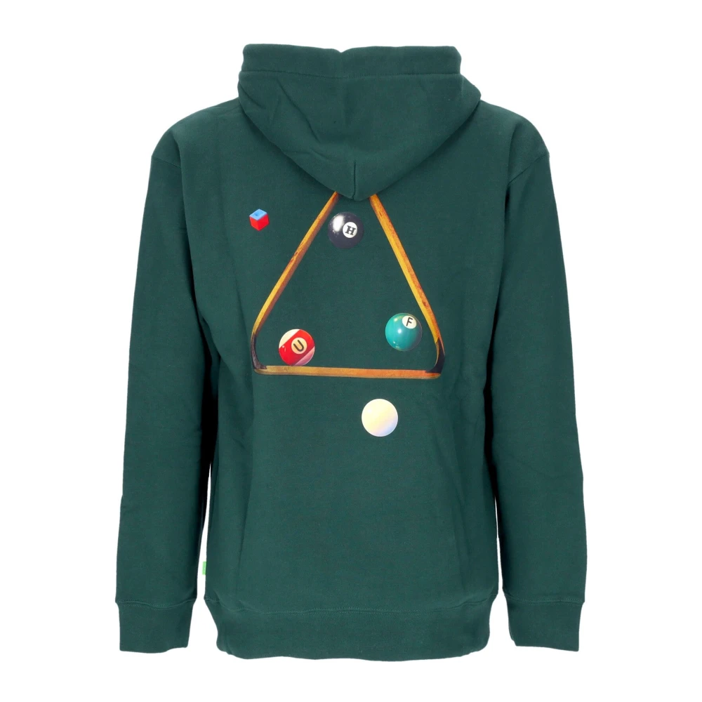 HUF Groene hoodie met kangoeroezak Green Heren