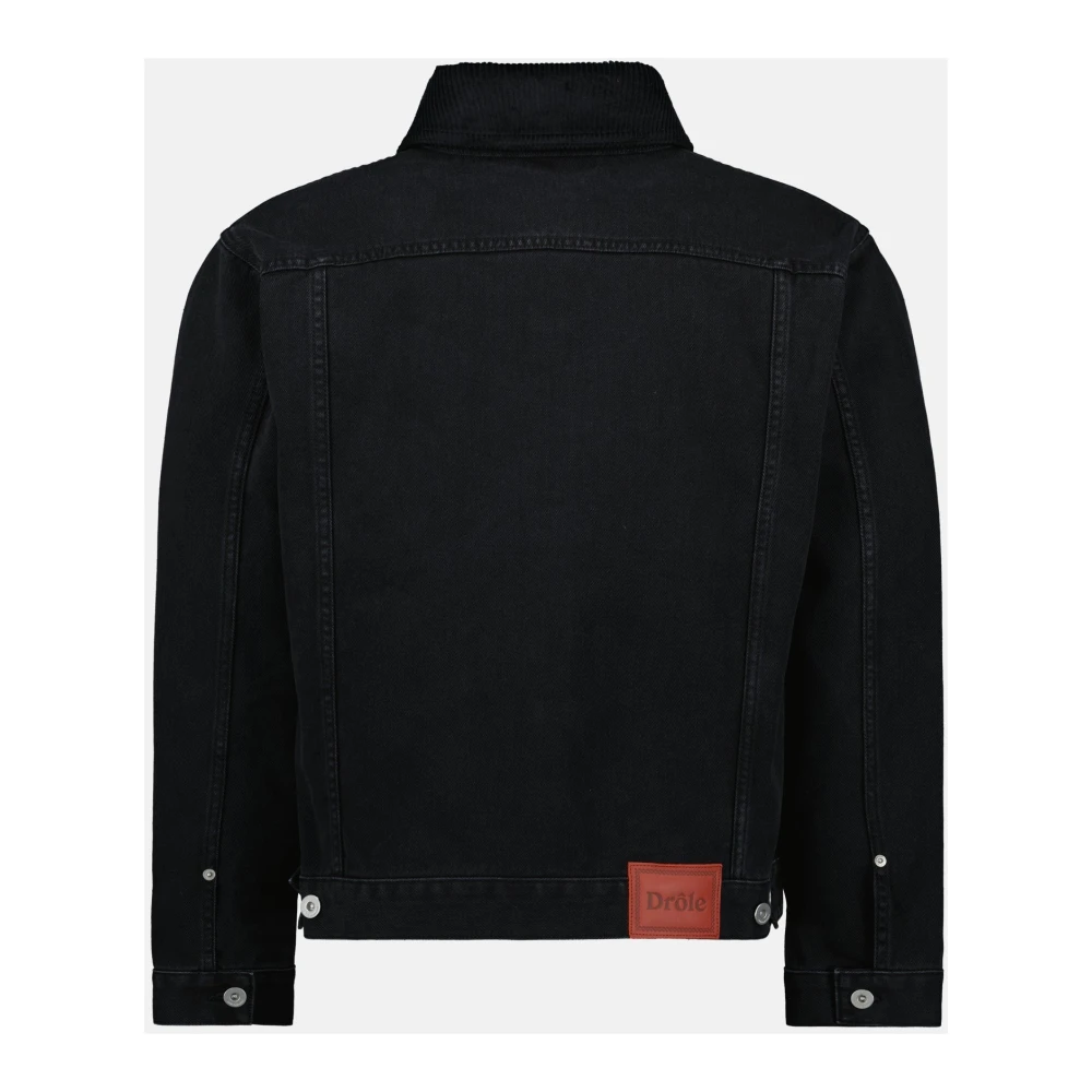 Drole de Monsieur Zwarte Denim Slim Fit Jack Black Heren
