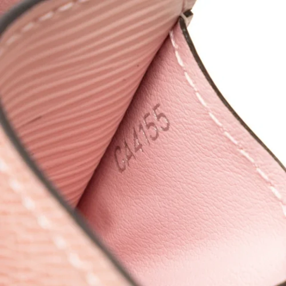 Louis Vuitton Vintage Pre-owned Leather wallets Pink Dames