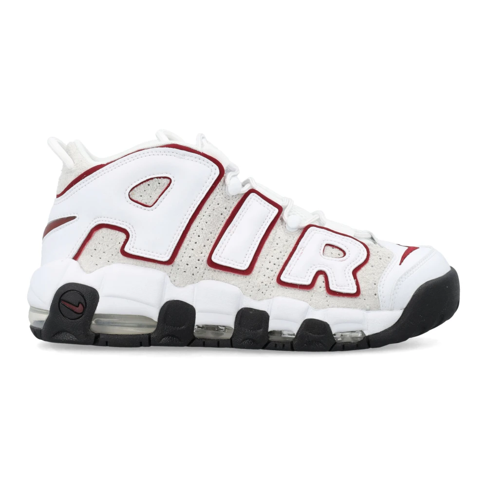 Nike Mid-Top Sneakers Air More Uptempo White, Herr