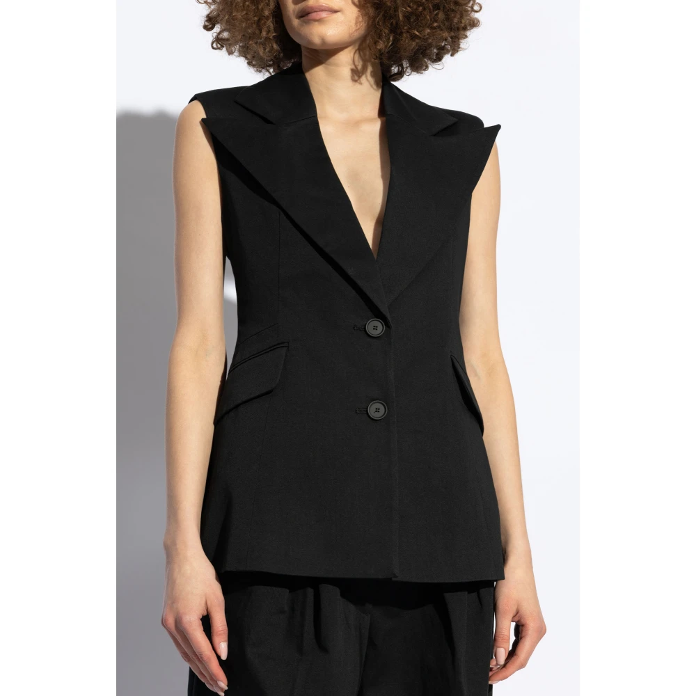 AllSaints Hally Vest Black Dames