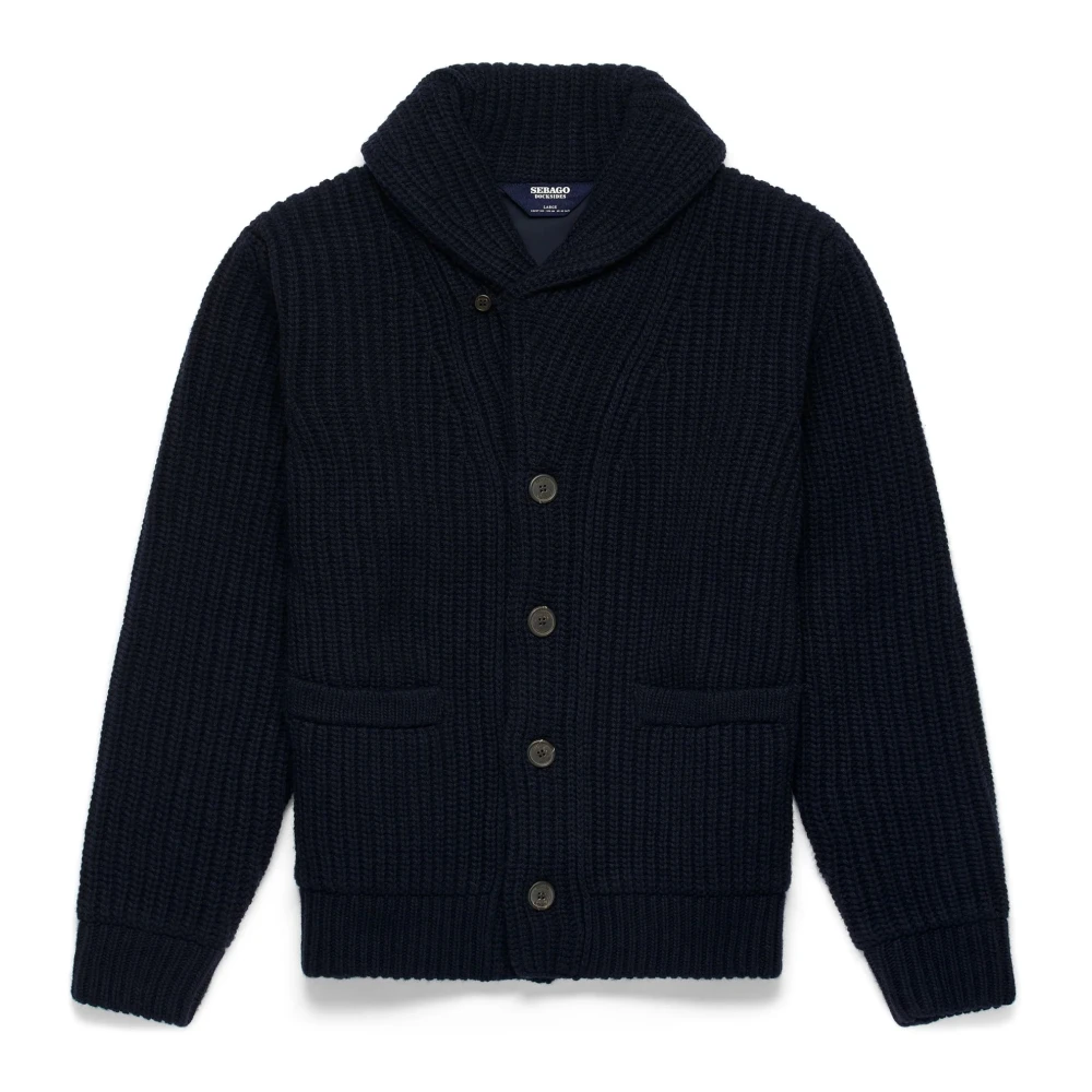 Sebago Bradford Cardigan Blue Heren