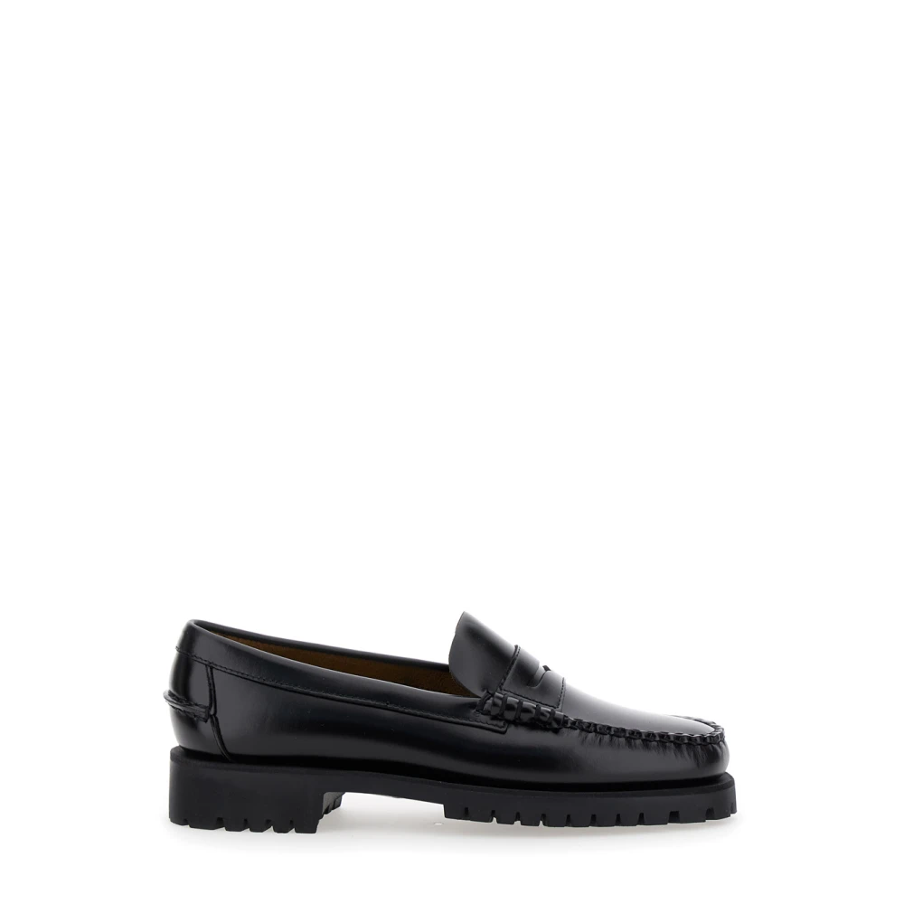 Sebago Dan Lug Loafers Black, Dam