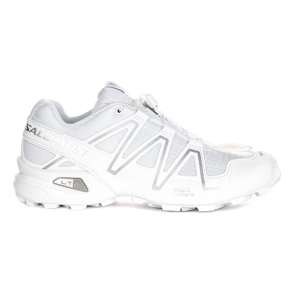 Salomon Men's White Running Shoes,, Speedcross 3 Unisex Hiking Shoes Size 4