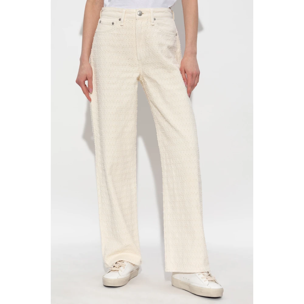 Rag & Bone Jeans Logan Beige Dames