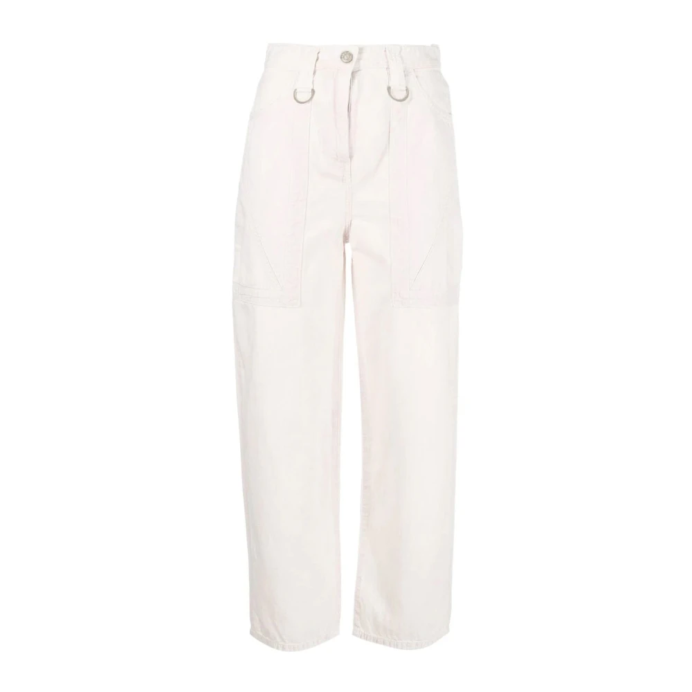 Iro Pink Casual Straight Jeans - Female - Straight Fit Jeans - M - Jeans