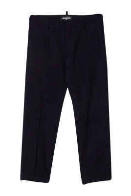 pantalon-bleu-en-melange-de-coton