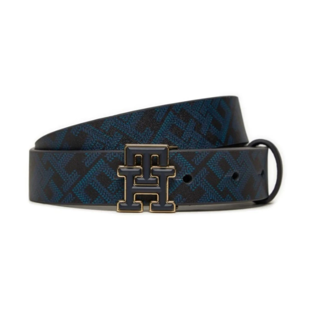 Tommy Hilfiger Dames Logo Mono Riem Blue Dames