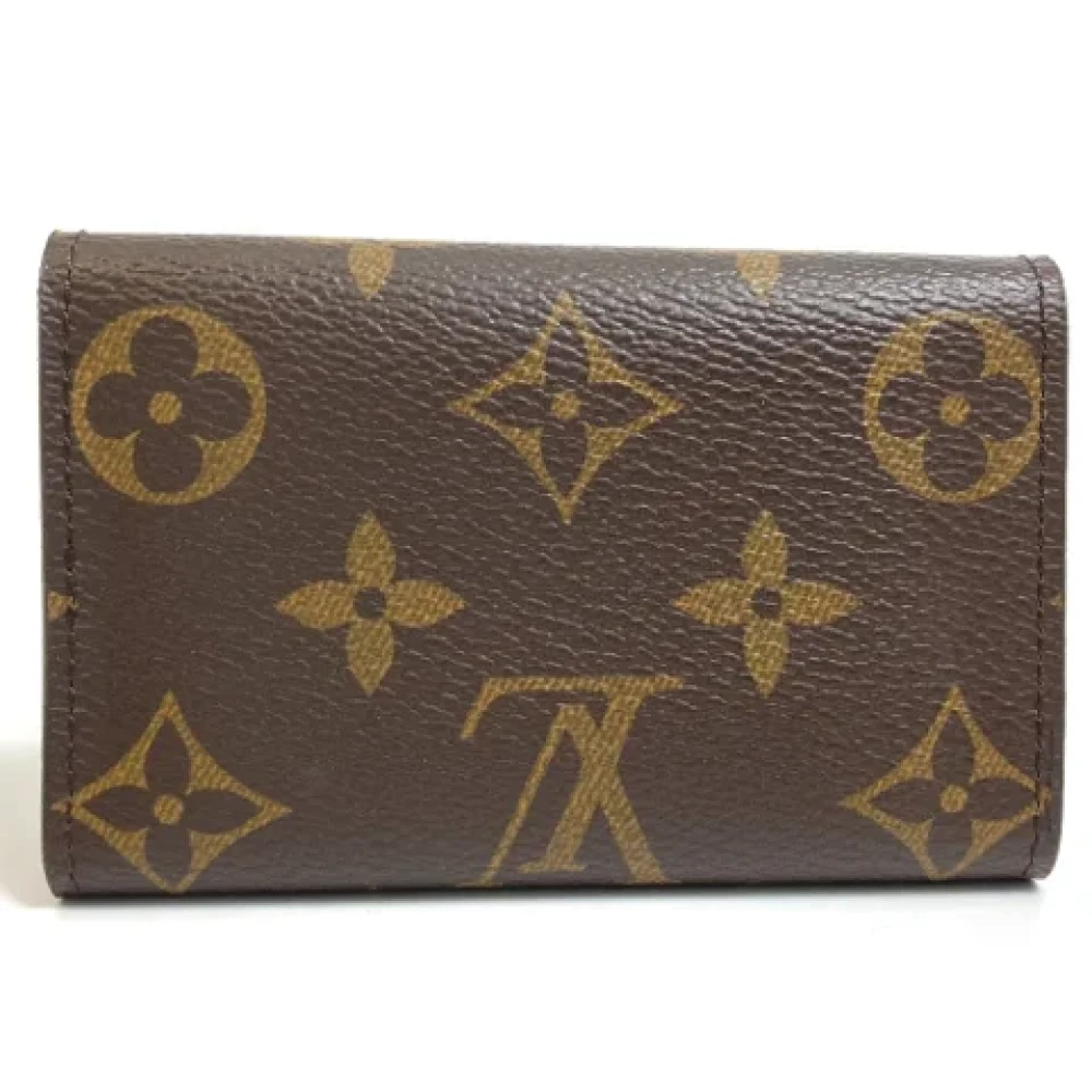 Louis Vuitton Vintage Pre-owned Canvas wallets Brown Dames