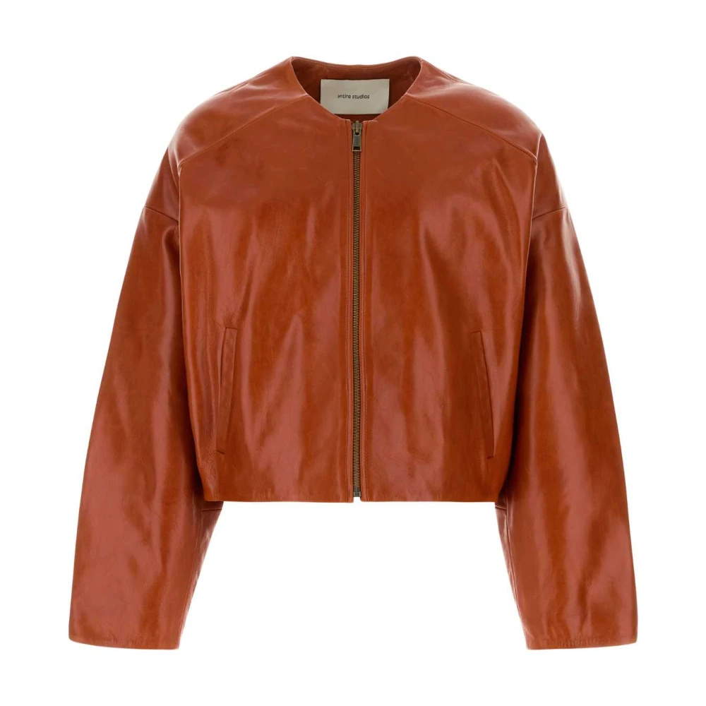 Jackets > Leather Jackets - - Entire Studios - Modalova