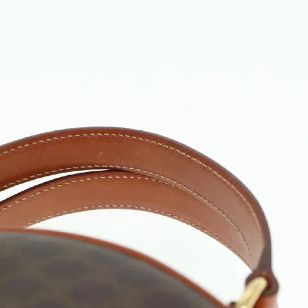 Celine Vintage Pre-owned Canvas celine-bags Brown Dames