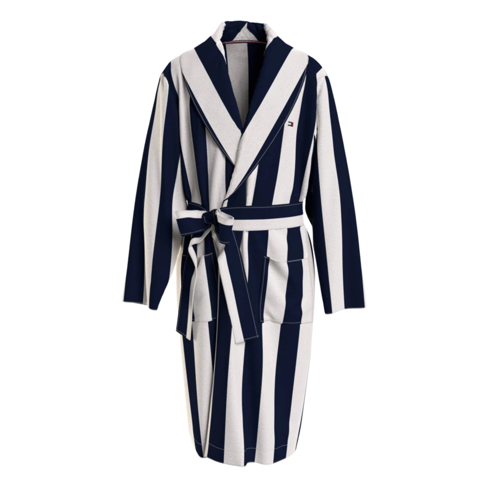 Tommy Hilfiger Men's Striped Bathrobe