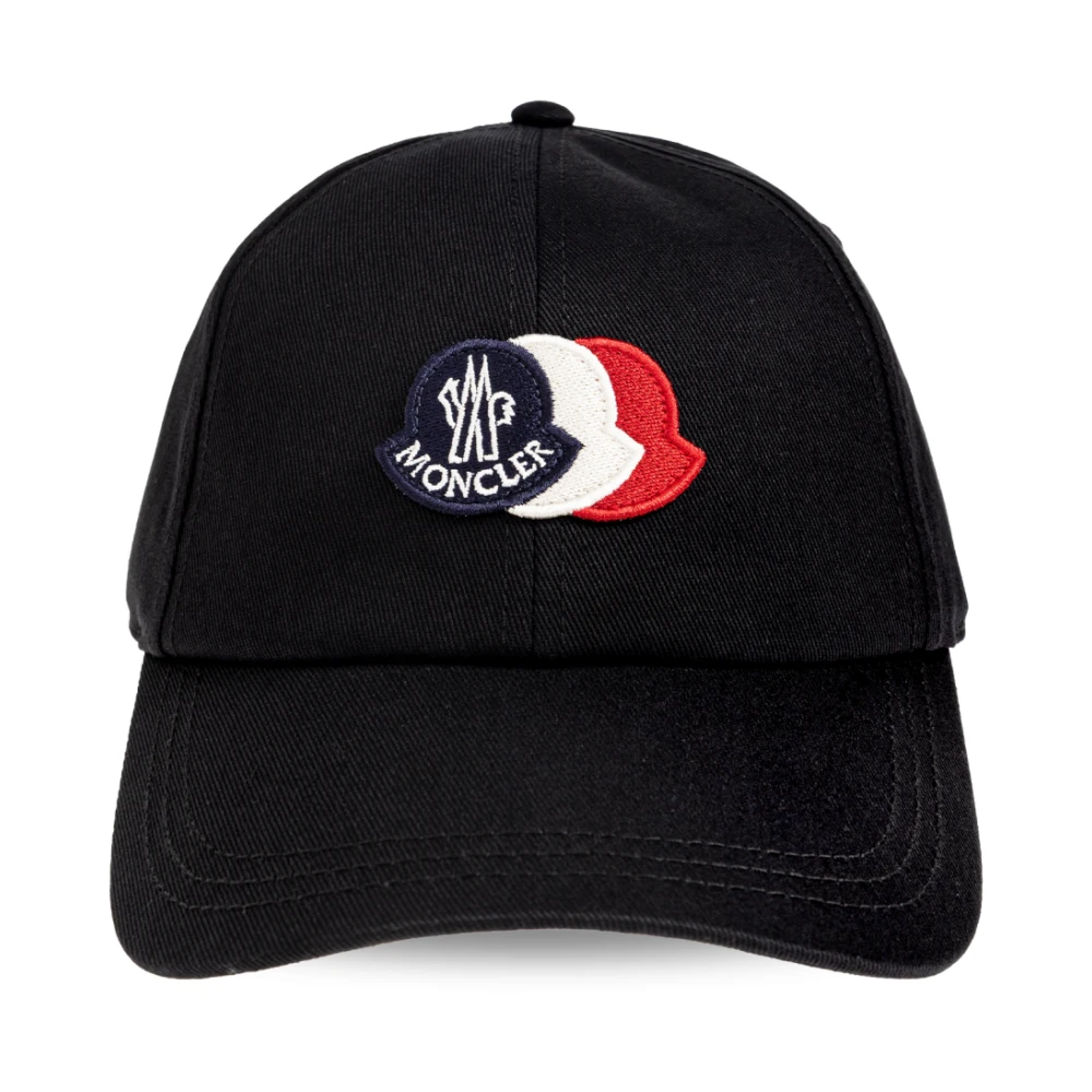 Moncler , Hats & Caps, Male, Black, One Size, Baseball Cap
