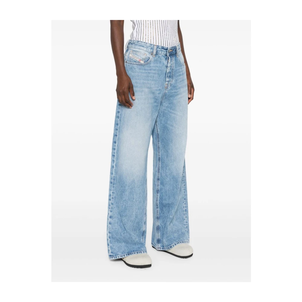 Diesel Blauwe Jeans voor Vrouwen Blue Dames