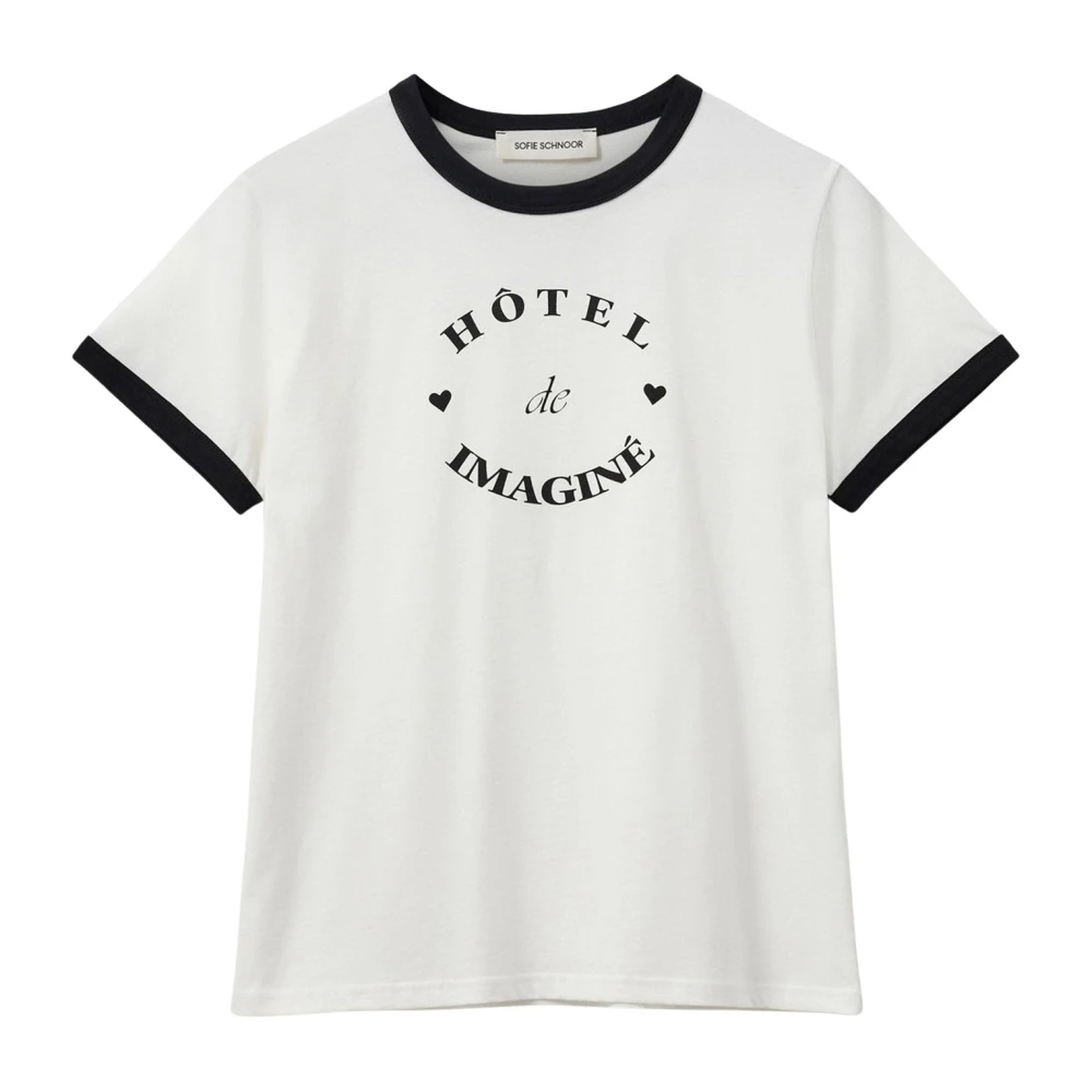 Sofie Schnoor White T-Shirts - Female - T-Shirts - Xs - Tops