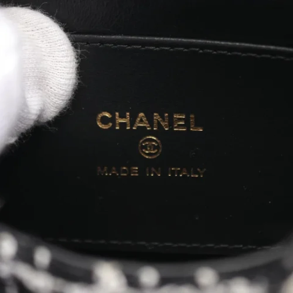 Chanel Vintage Pre-owned Fabric chanel-bags Black Dames
