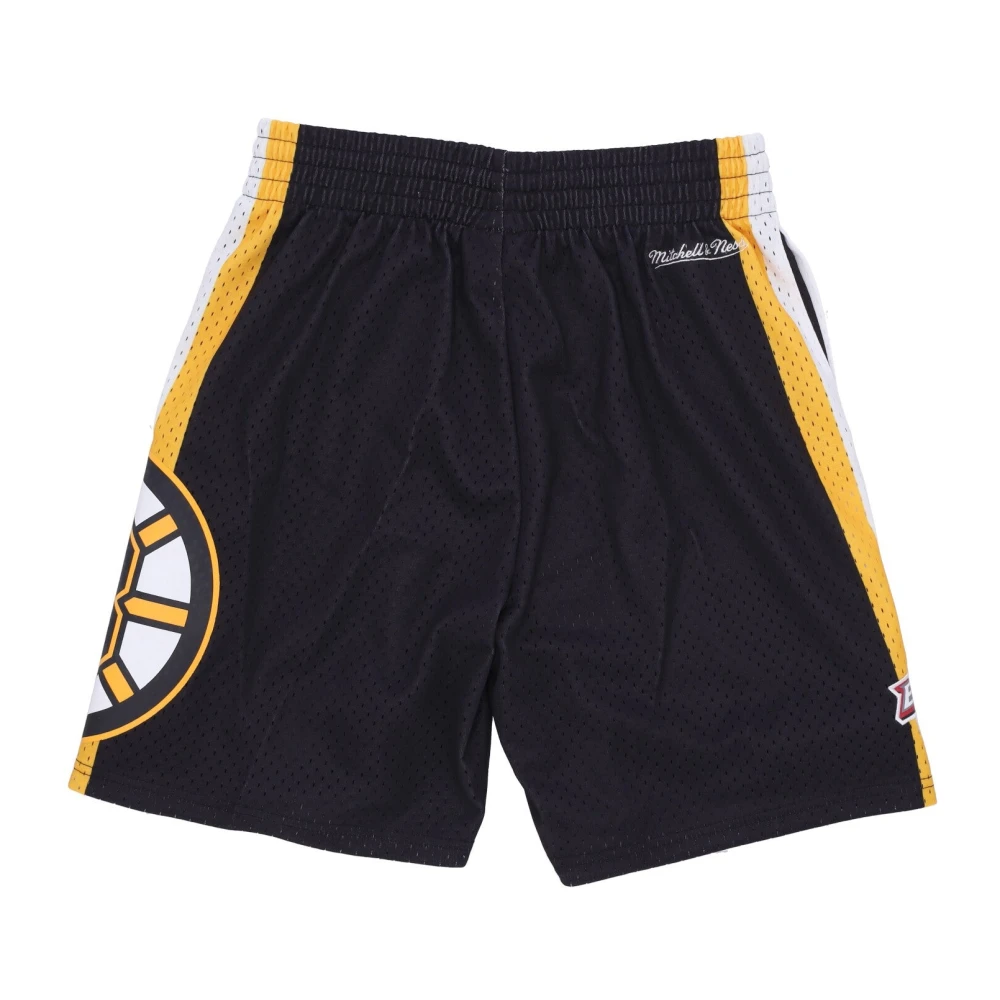 Mitchell & Ness NHL Thuisstad Basketbalshorts Zwart Black Heren