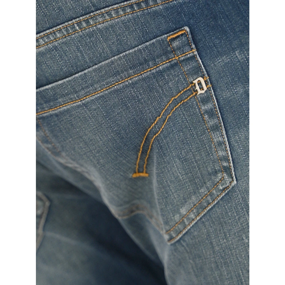 Dondup Slim Fit George Gewassen Jeans Blue Heren