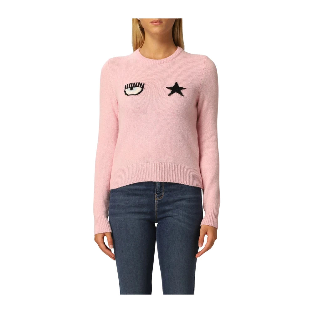 Chiara Ferragni Collection Sweatshirts Hoodies Pink Dames