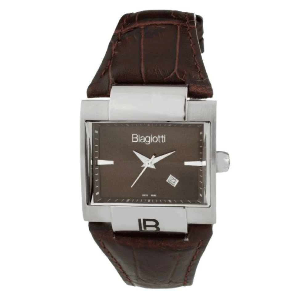 Laura Biagiotti Stainless Steel Quartz Man Watch Gray, Herr