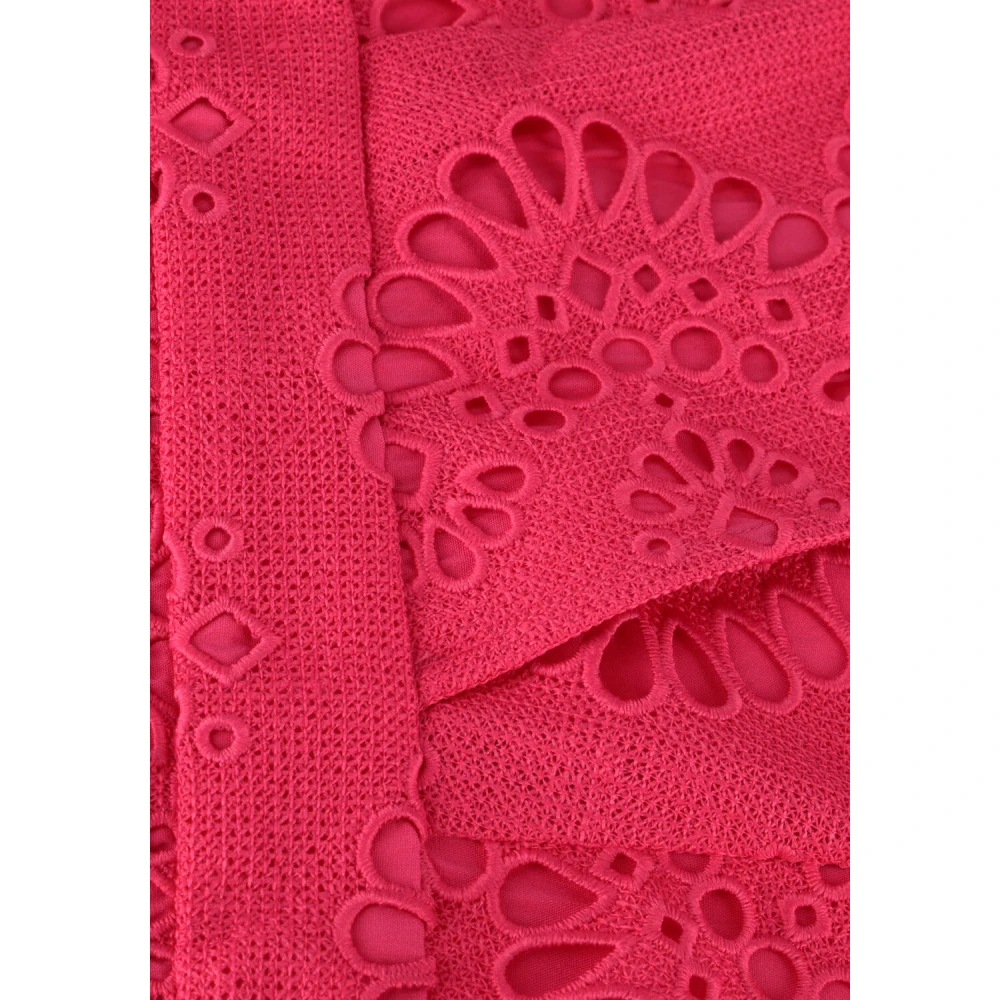 Suncoo Roze Jurk Chirel Eye-Catcher Pink Dames
