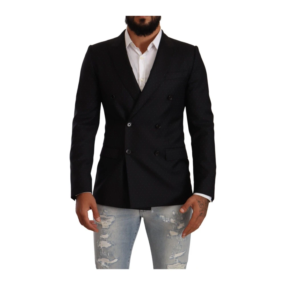 Dolce & Gabbana Men's Black Blazers, S, Martini Jacket