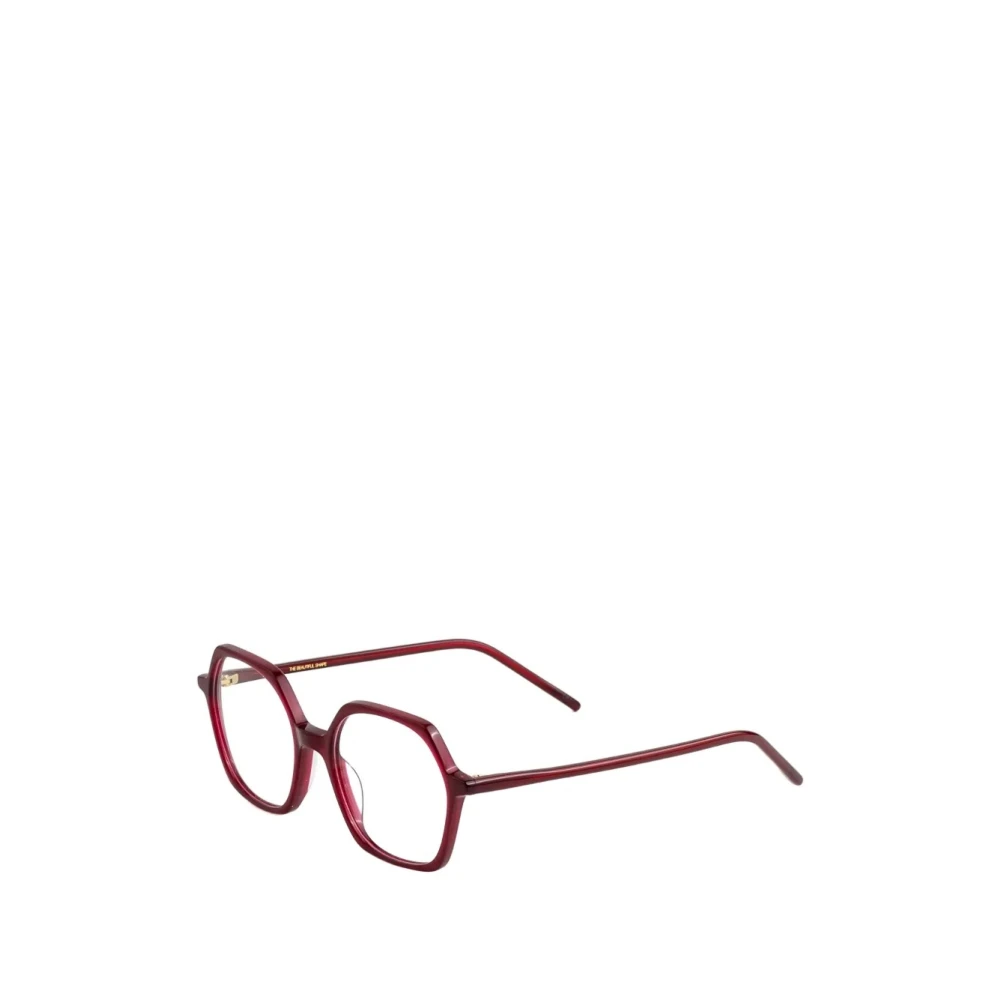 Kaleos Women's Red Glasses, 52 Mm, Perry 018 Eyeglasses