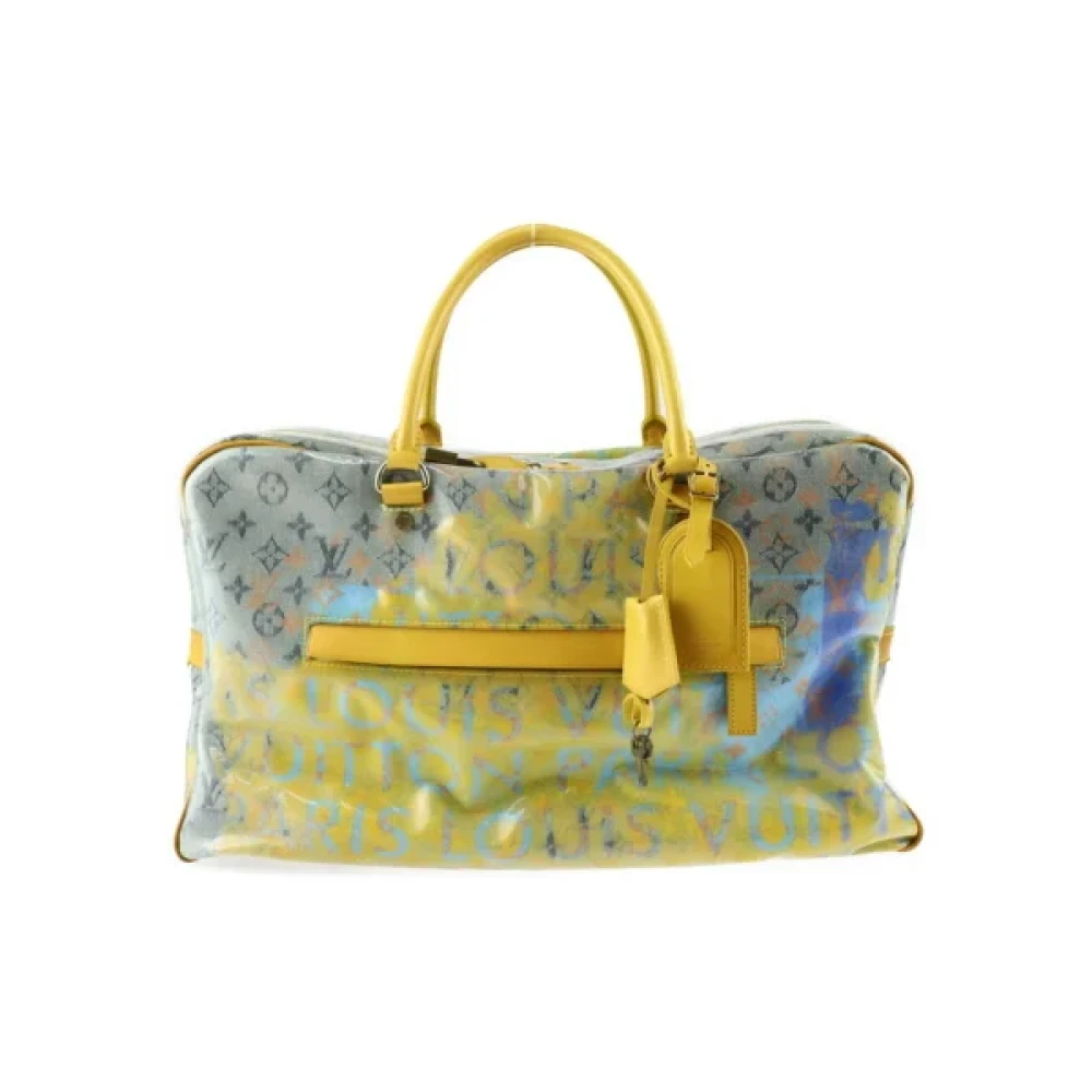 Louis Vuitton Vintage Pre-owned Cotton handbags Multicolor Dames