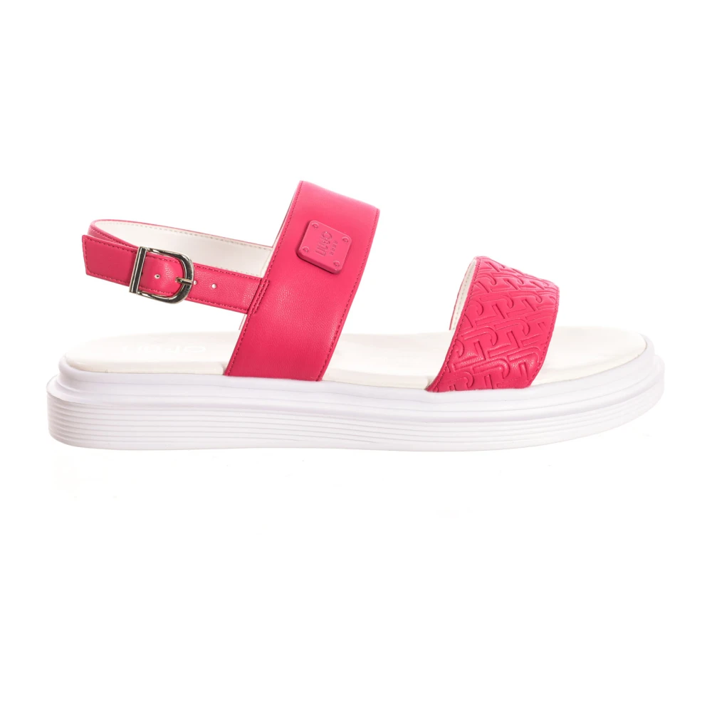 Liu Jo Vrouw Roze Schoenen Dames, 39 Eu, Platte Sandalen
