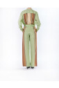pantalon-large-soie-raye-vert