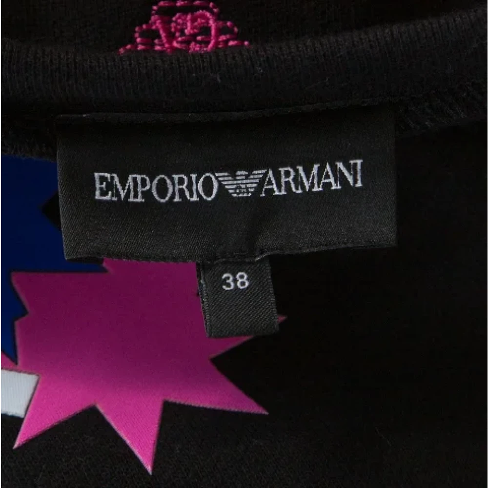 Armani Pre-owned Cotton tops Multicolor Dames