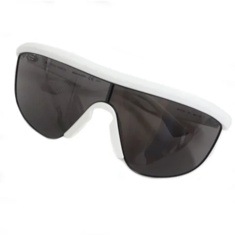 Bottega Veneta Vintage Pre-owned Fabric sunglasses White Dames