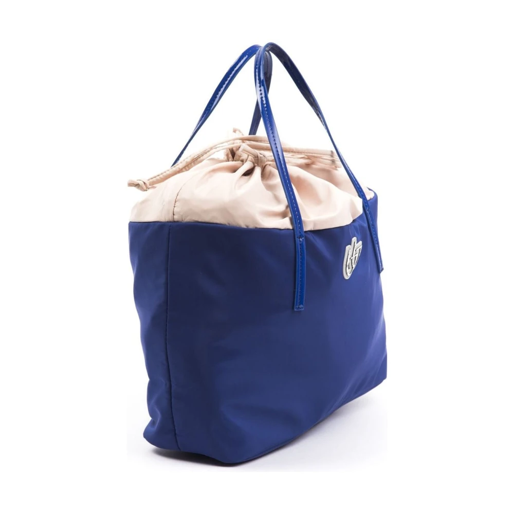 By Byblos Stoffen en Synthetisch Leren Shopper Tas Blue Dames