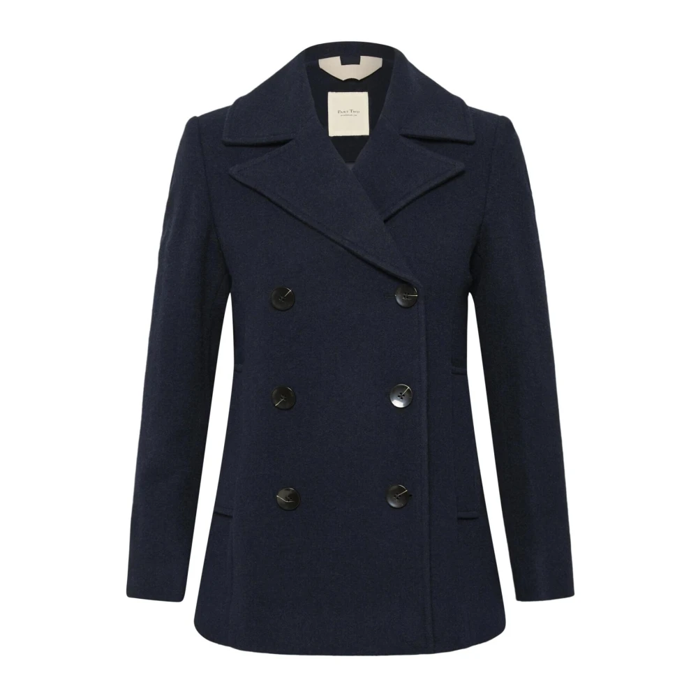 Coats > Double-Breasted Coats - - Part Two - Modalova