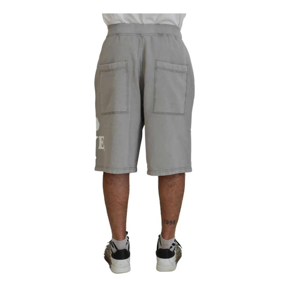 Dsquared2 Grijze Casual Bermuda Shorts Gray Heren