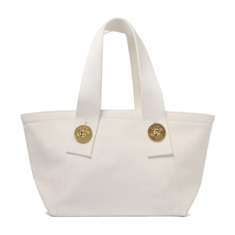 Patou Witte Kleine Tote Tas met Logo White Dames