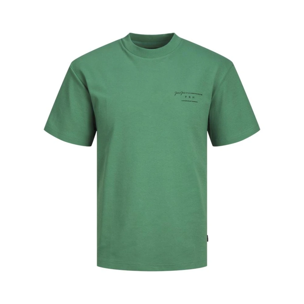 Jack & jones Branding Tee Crew Neck T-shirt Green Heren