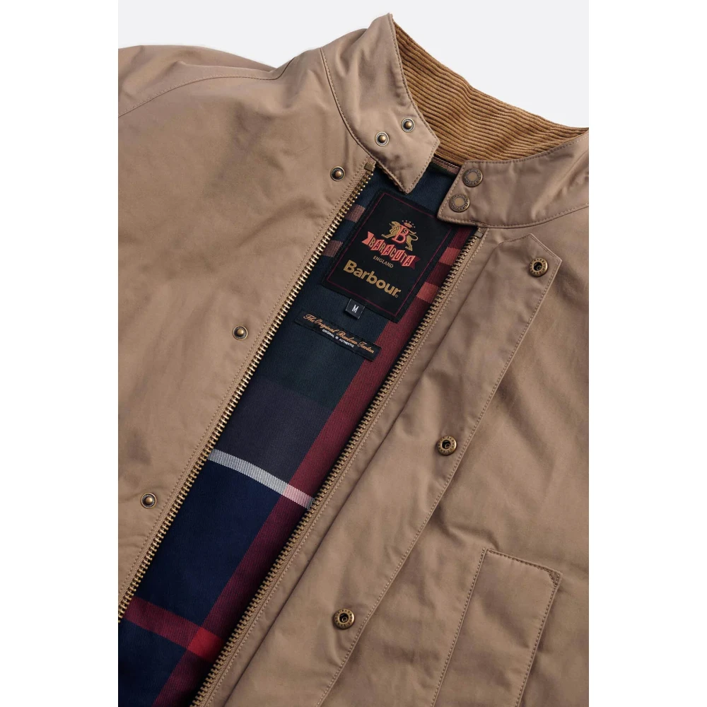 Barbour Oversized Casual Bedale Tan Jas Brown Heren