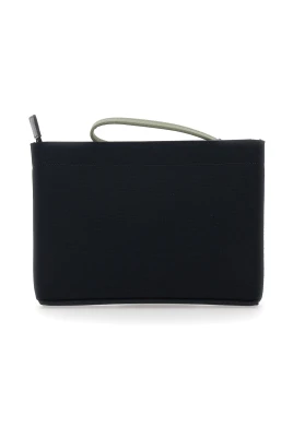 Logo-print Clutch Bag