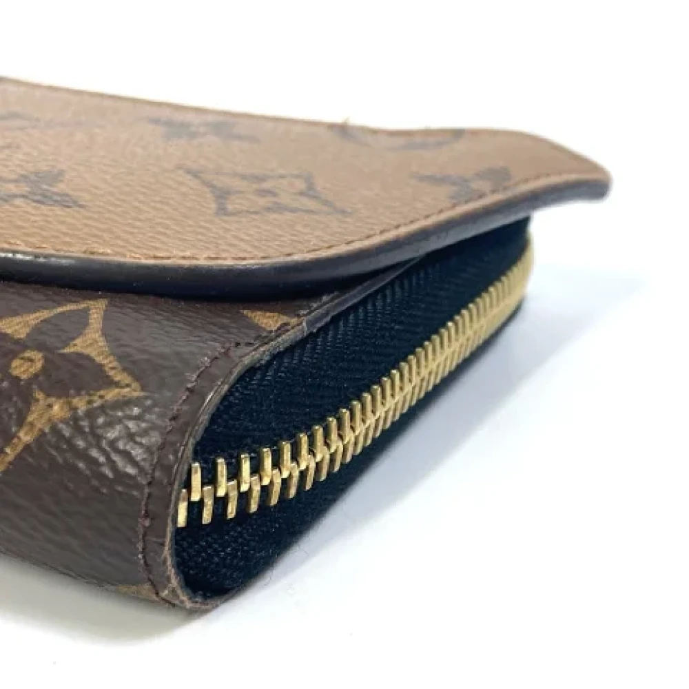 Louis Vuitton Vintage Pre-owned Fabric wallets Brown Dames