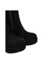 bottines-en-daim-noir-a-talon-bulle