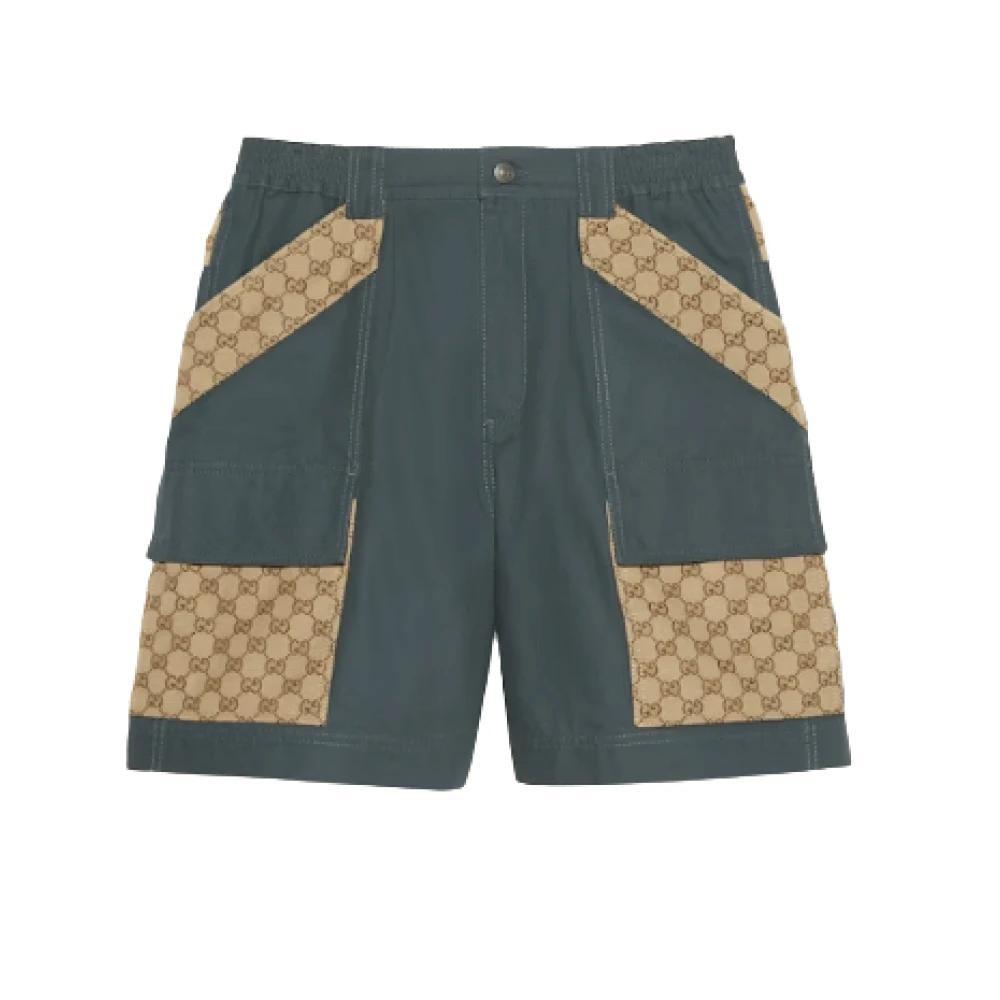 Gucci GG canvas Bermuda shorts Gray Heren