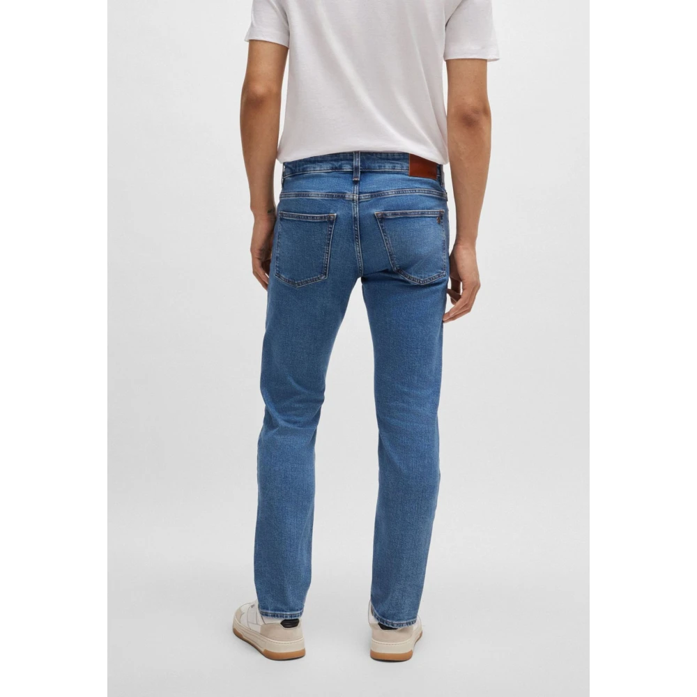 Hugo Boss Heren Jeans Delaware BO Planet Blue Heren