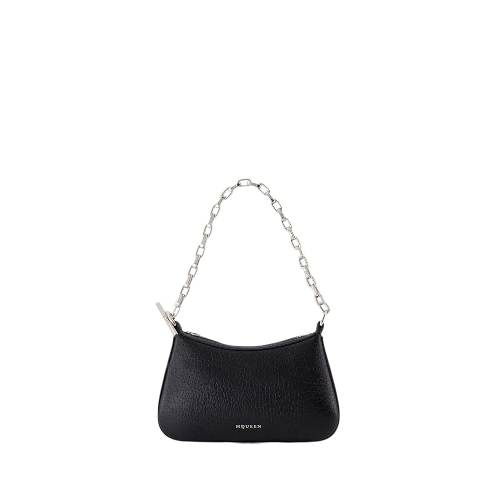 Alexander McQueen Quiltad Läder Crossbody Väska - Svart Black, Dam