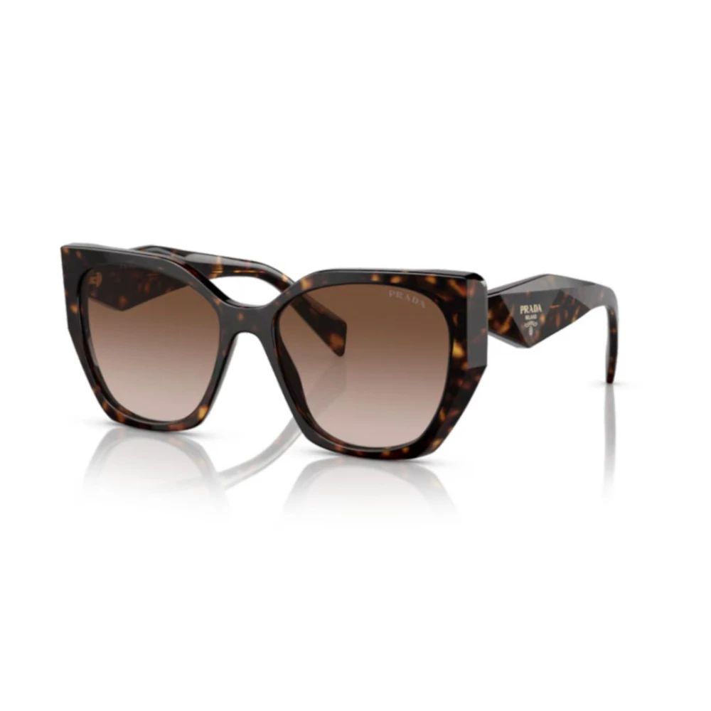 Prada Brown Woman Pr 19Zs 2Au6s1 Sunglasses Acetate Turtle Pillow Normal Shaded - Image 6